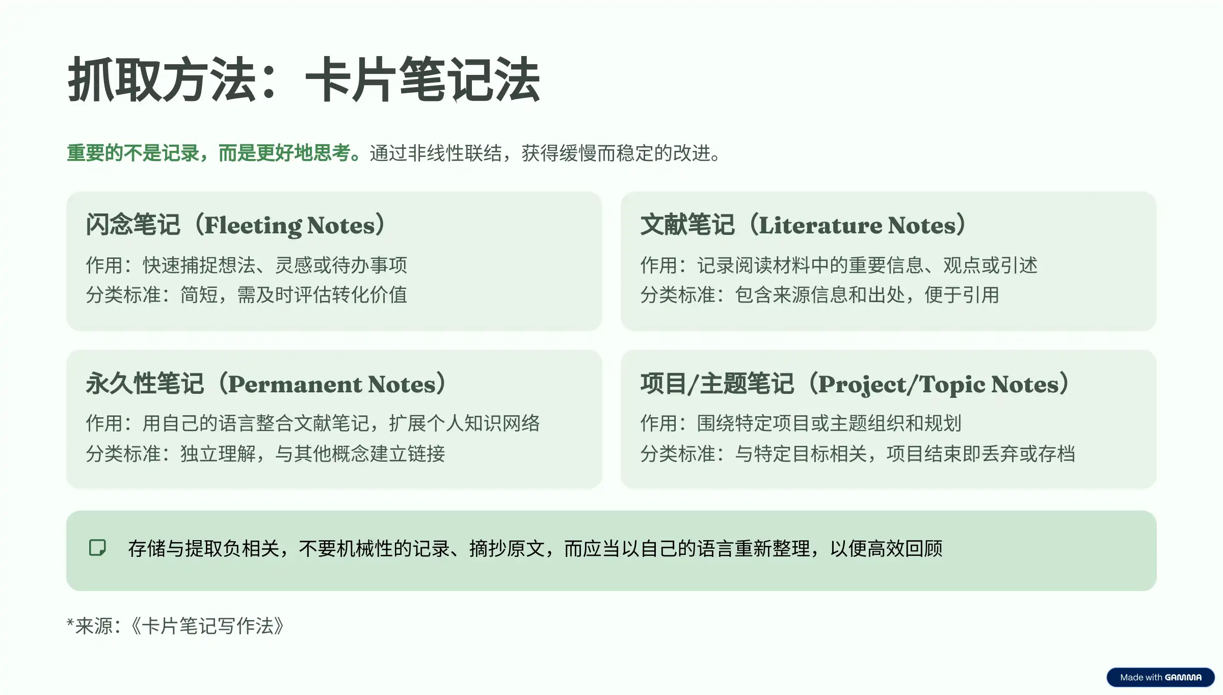 知识管理体系,构建第二大脑-千千AI工具箱
